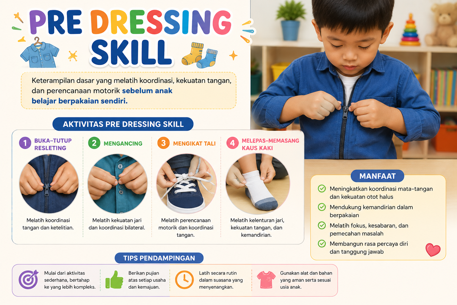 pre dressing skill